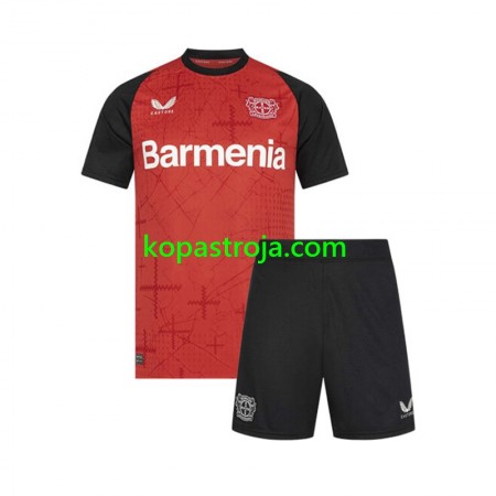 Billiga Fotbollströjor Bayer 04 Leverkusen Barn Hemma tröja 2024/25 Kortärmad